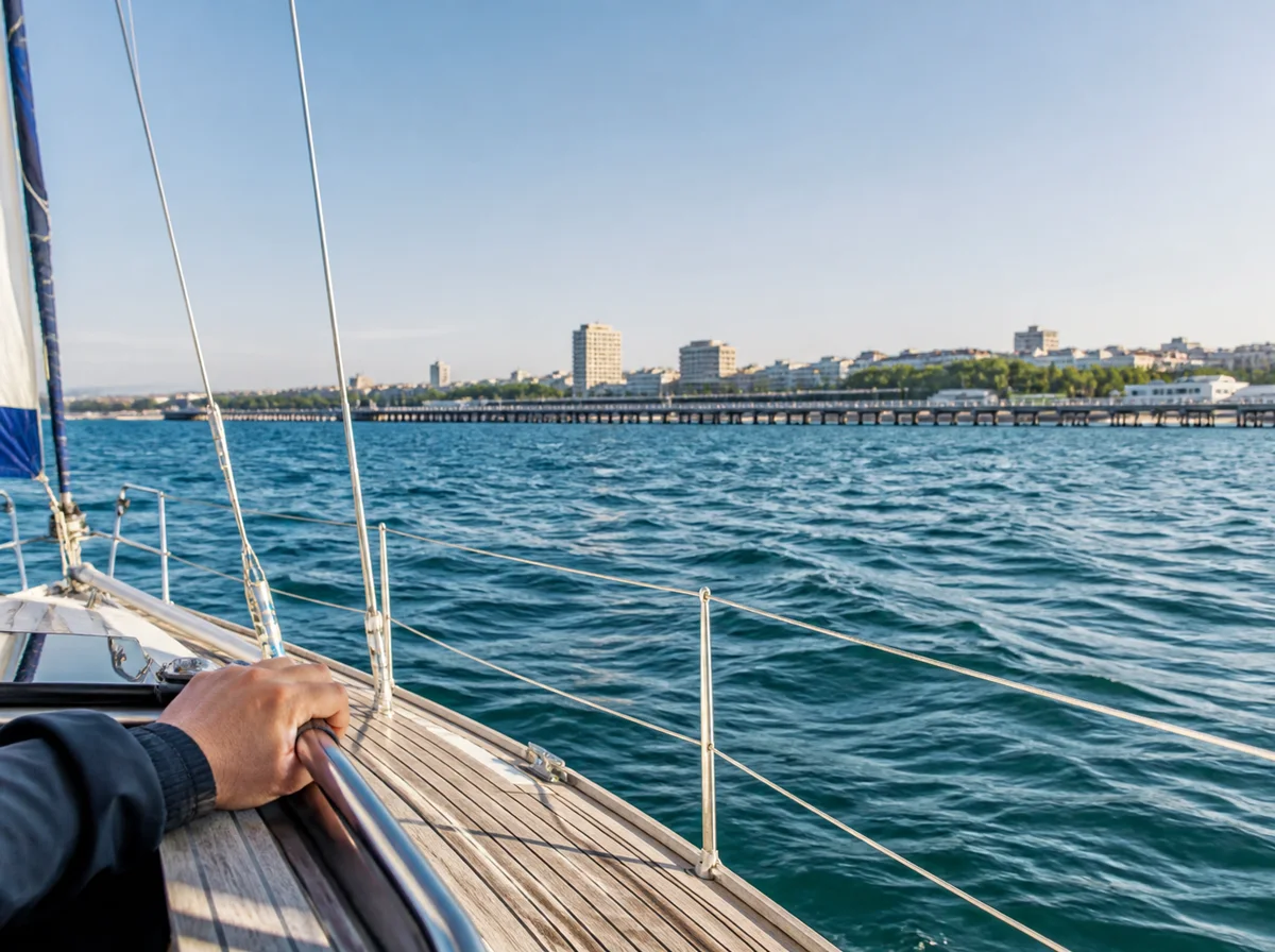 Burgas from the Water