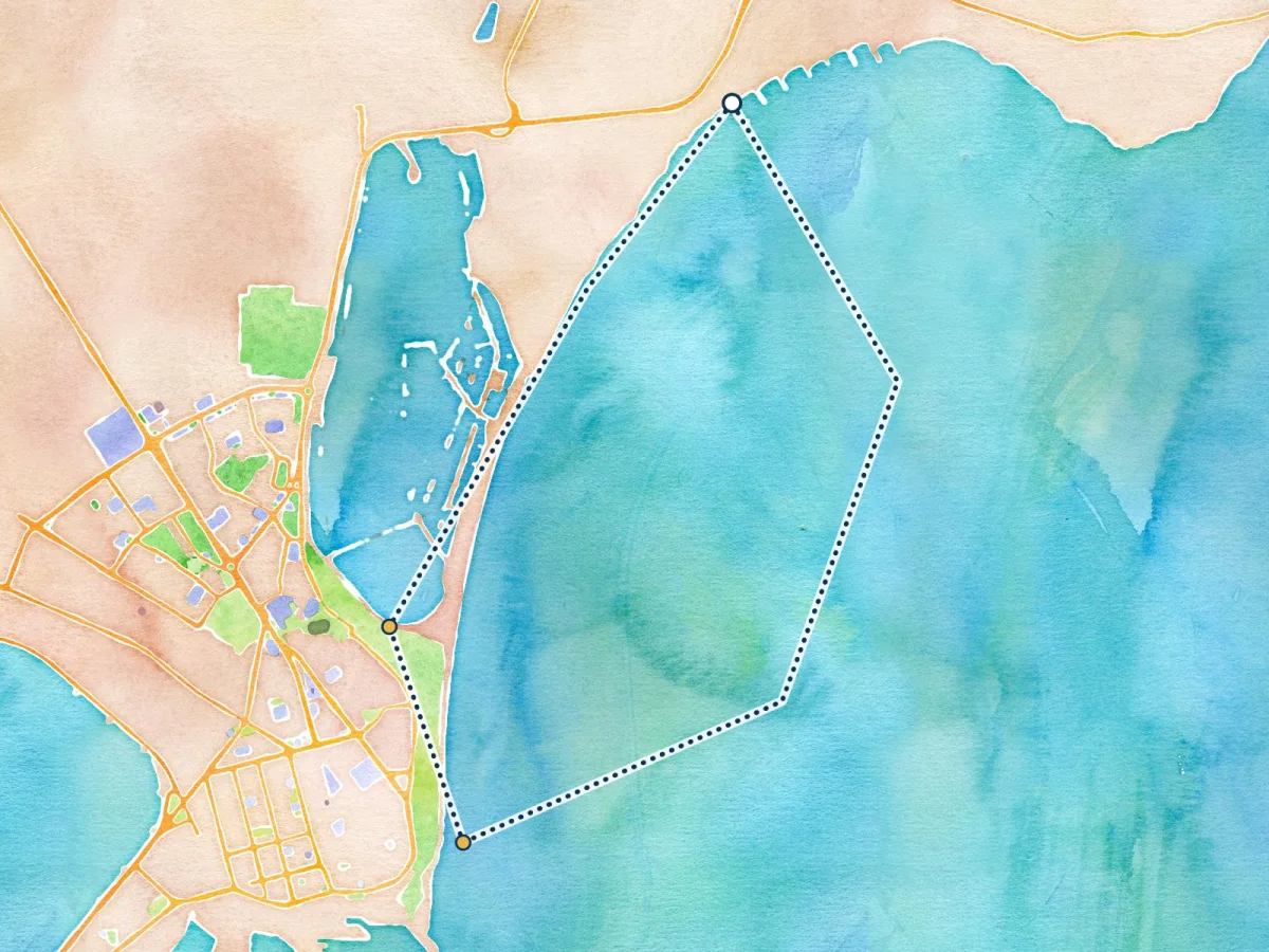 Burgas from the Water